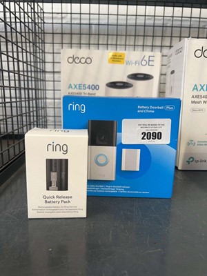Lot 2090 - Boxed Ring Battery Doorbell Plus and Chime...