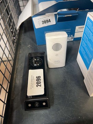 Lot 2096 - Unboxed Eufy battery video doorbell and chime