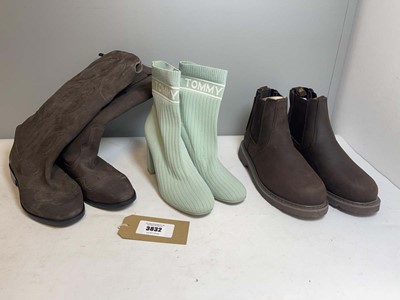 Lot 3x Pairs of boots to include Jack Pyke, Tommy...