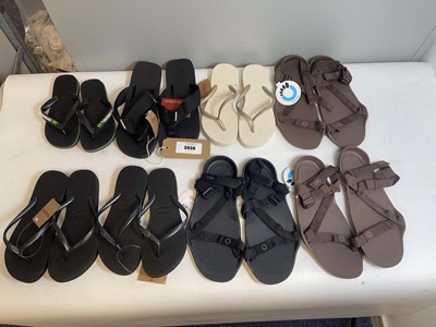 Lot 8x Pairs of Xero & Havaianas flip flops in...