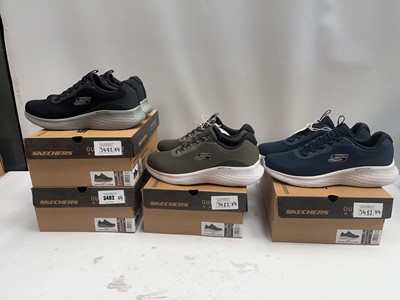 Lot 4x pairs men's Skechers Lite trainers...