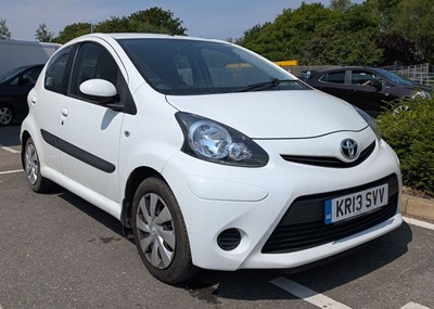 Lot (KR13 SVV) 2013 Toyota Aygo VVT-I ICE 5-door...