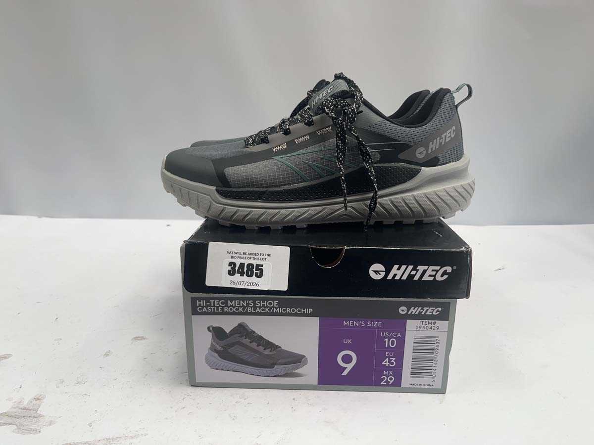 Lot Men's Hi-Tec castlerock trainers UK9 grey