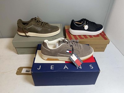 Lot 3x Boxed pairs of trainers to include Fitflop...