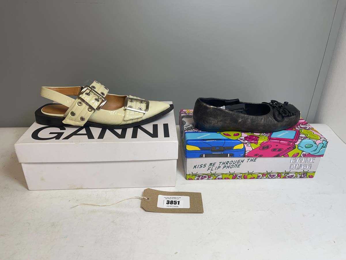 Lot 2x Boxed pairs of shoes to include Koi x Chaos....