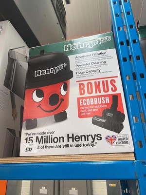 Lot 2132 - Boxed Henry Micro vacuum cleaner