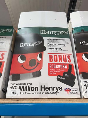 Lot 2134 - Boxed Henry Micro vacuum cleaner