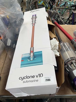 Lot 2145 - Boxed Dyson Cyclone V10 Submarine cordless...