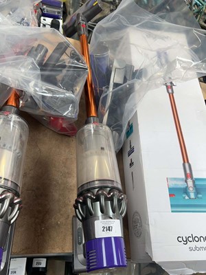 Lot 2147 - Dyson V10 Cyclone cordless stick vacuum...