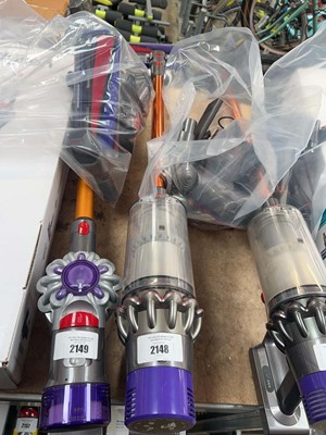 Lot 2148 - Dyson V10 Cyclone cordless stick vacuum...