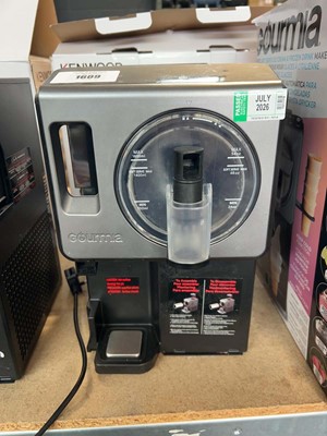 Lot 1609 - Gourmia Ice Cream machine, unboxed