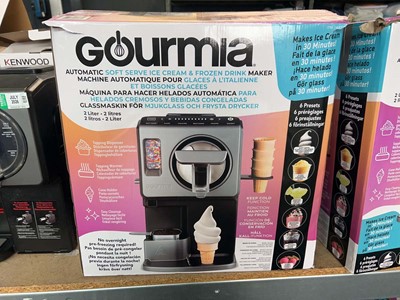 Lot 1612 - Gourmia Automatic Soft Serve ice cream and...