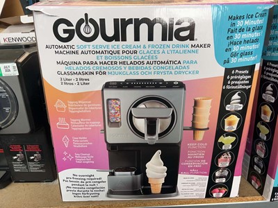 Lot 1616 - Gourmia Automatic Soft Serve ice cream and...