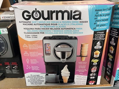 Lot 1622 - Gourmia Automatic Soft Serve ice cream and...