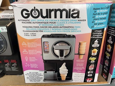 Lot 1627 - Gourmia Automatic Soft Serve ice cream and...