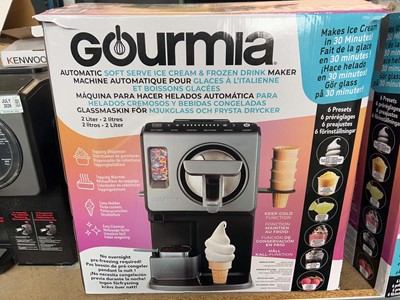 Lot 1628 - Gourmia Automatic Soft Serve ice cream and...
