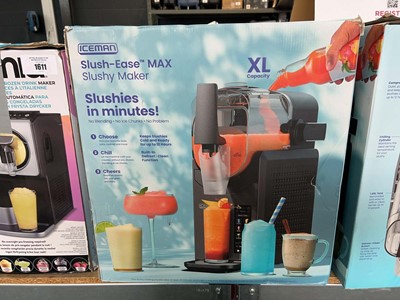 Lot 1631 - IceMan Slush-Ease Max Slushy maker, boxed