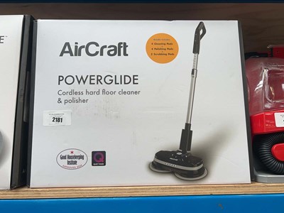 Lot 2181 - Boxed Aircraft Poweglide cordless hard floor...
