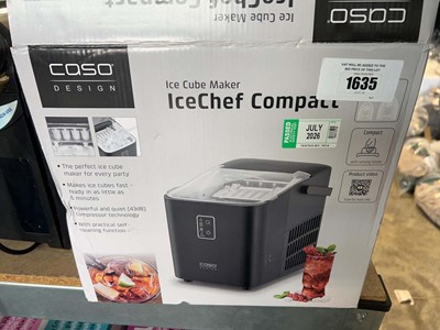Lot 1635 - Caso Design Ice Chef Compact ice-cube maker,...