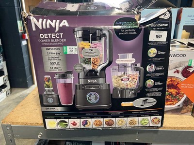 Lot 1637 - Ninja Detect Power Blender and Processor Pro,...