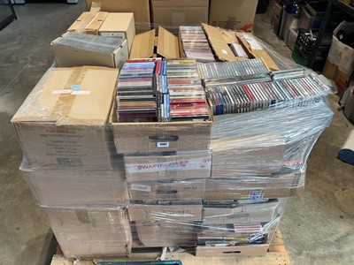 Lot 1501 - Pallet of CD's to include Funk, Fusion,...