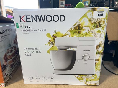 Lot 1645 - Kenwood Chef XL Kitchen Machine, boxed