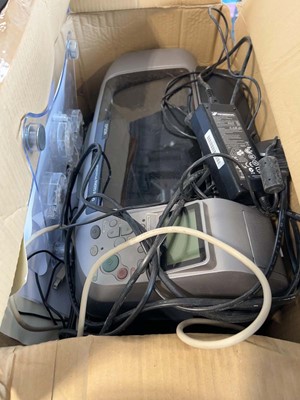 Lot 1742 - Box containing an Epson Stylus Photo R300...