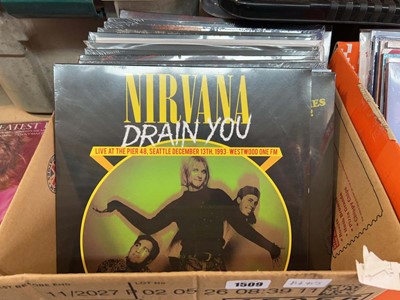 Lot 1509 - Box containing approx.15 vinyl albums, mostly...