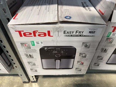 Lot 1652 - Tefal Easy Fry Mega 7.5L air fryer, boxed