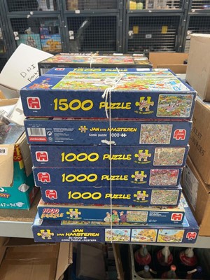 Lot 1517 - Collection of 7 Jan van Haasteren puzzles