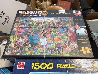 Lot 1518 - Collection of 7 Wasgij puzzles