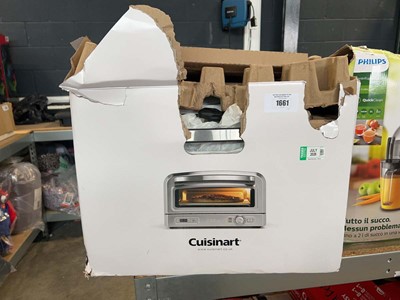 Lot 1661 - Cuisinart indoor pizza oven, boxed