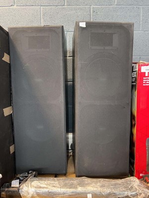 Lot 1749 - Pair of Zeus floor standing speakers