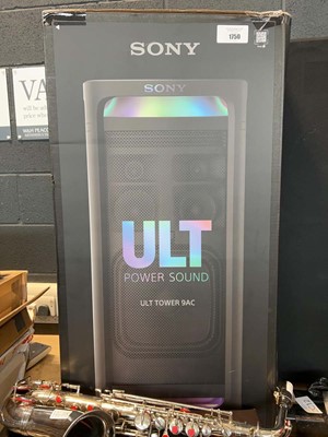 Lot 1750 - Sony ULT Tower 9 AC party speaker, boxed