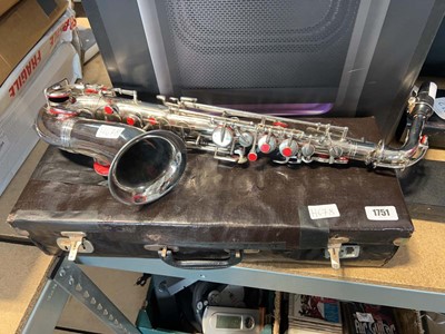Lot 1751 - Alto saxophone with case