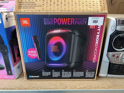 Lot 1757 - JBL Party Box Encore 2 portable party speaker