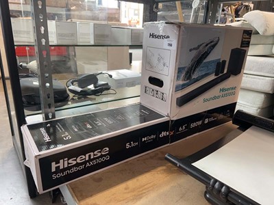 Lot 1766 - Boxed HiSense soundbar AX5100Q