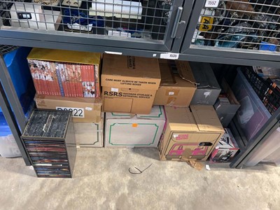 Lot 1535 - Under bay of history related CDs, DVDs and...