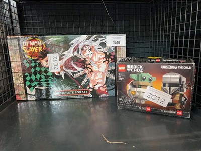 Lot 1549 - Box set of Demon Slayer volumes 1-23 in...