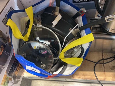Lot 1688 - Bag containing Circulon cookware set