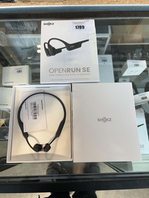 Lot 1789 - Pair of Shokz Open Run SE Bone Conduction...