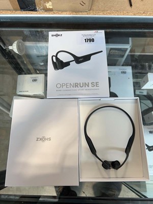 Lot 1790 - Pair of Shokz Open Run SE Bone Conduction...