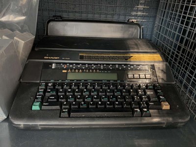 Lot 1560 - Sharp PA 3140 portable electronic typewriter...