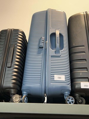 Lot 1701 - American Tourister suitcase in light blue
