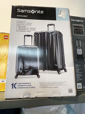 Lot 1708 - Samsonite Endure 2 piece wheeled luggage case...