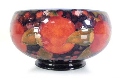Lot 283 - A Moorcroft bowl of circular squat form on a...