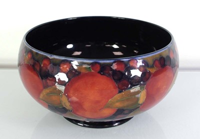 Lot 283 - A Moorcroft bowl of circular squat form on a...