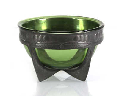 Lot 111 - An Arts & Crafts 'English Pewter' bowl...