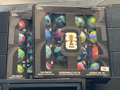 Lot 1728 - 2 World Cup 2026 Football sets