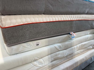 Lot 1464 - Silent Night double memory foam mattress topper